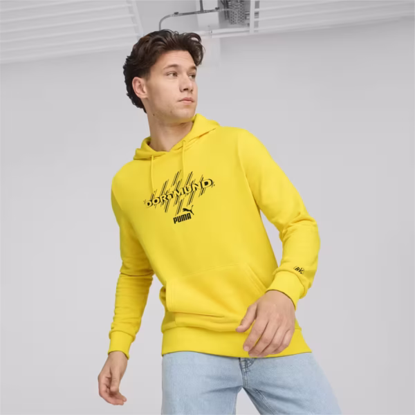 Hoodie ftblCULTURE Borussia Dortmund Männlich PUMA Faster Yellow Black