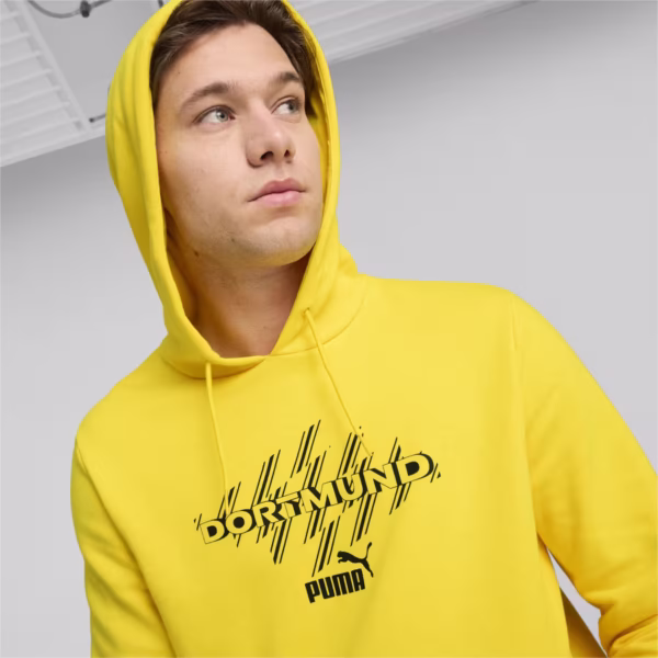 Hoodie ftblCULTURE Borussia Dortmund Männlich PUMA Faster Yellow Black