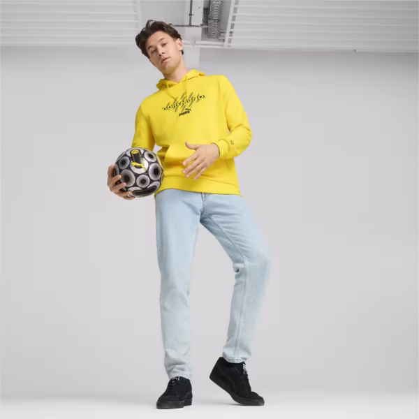 Hoodie ftblCULTURE Borussia Dortmund Männlich PUMA Faster Yellow Black