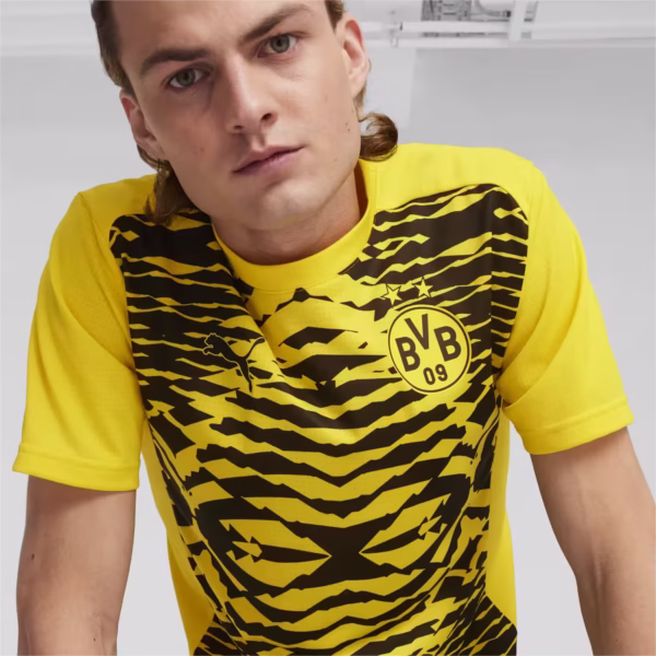 PUMA Borussia Dortmund Herren-Kurzarm-Pre-Match-Trikot