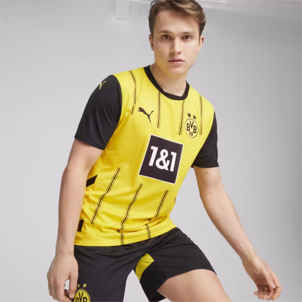 Borussia Dortmund Herren Heimtrikot 24/25 PUMA Faster Gelb Schwarz