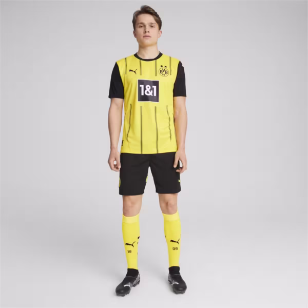 Borussia Dortmund Herren Heimtrikot 24/25 PUMA Faster Gelb Schwarz